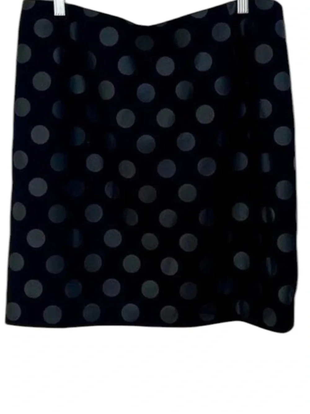 NWOT Akris Punto Black Lacquered Polka Dot Mini Skirt Sz 12
